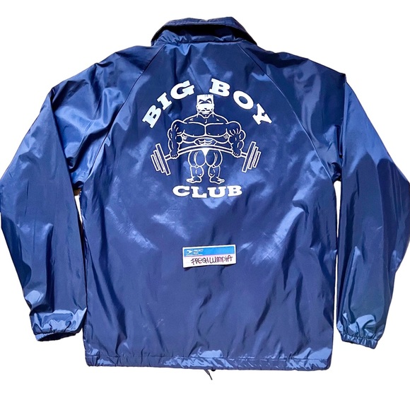 🔥RARE AF🔥 - Y,IWO Yeah I WorkOut Big Boy Club COACH JACKET Not Darc Sport - Picture 1 of 4